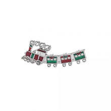 Load image into Gallery viewer, Season&#39;s Greetings Jewelry Pins - Stockings, Train or Santa
