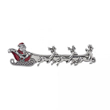 Load image into Gallery viewer, Season&#39;s Greetings Jewelry Pins - Stockings, Train or Santa
