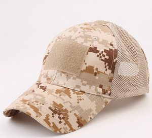 Tactical-Style Patch Hat with Adjustable Strap | Military-Style Hat | Unisex Hat