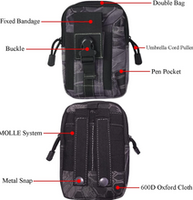 Load image into Gallery viewer, Tactical MOLLE Military Pouch Waist bag
