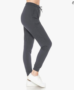 Charcoal Plus Size Joggers