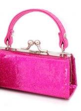 Sparkling Patent Lipstick Case - Mini Purse