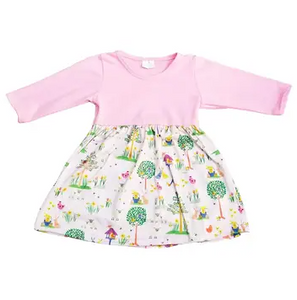 Primavera Pals Dress - Pink Easter Dress