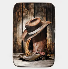 Load image into Gallery viewer, Armored Wallet - Texas Boots
