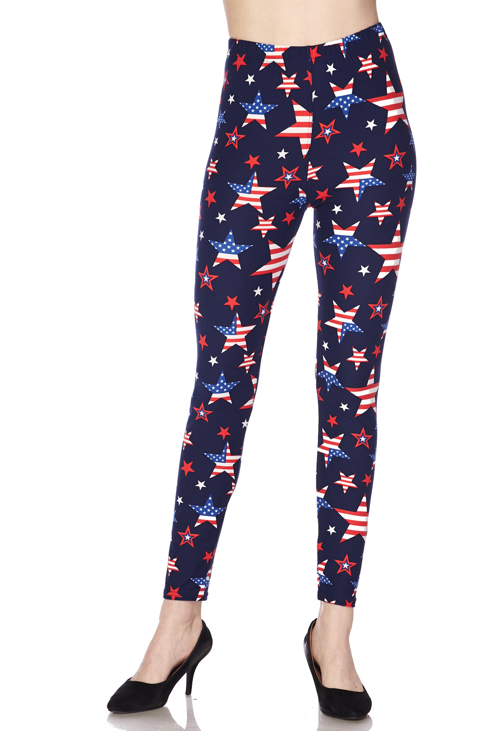 APEXFWDT Women's Casual 4th of July Leggings American Flag Print Stretchy  Yoga Pants Comfy High Waist Fitness Running Gym Active Pants - Walmart.com